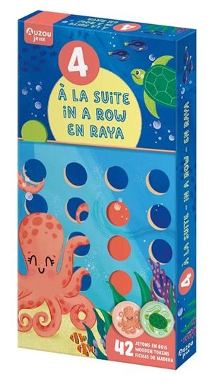 CUATRO EN RAYA. JUEGO DE MADERA | 9791039556569 | VARIOS AUTORES