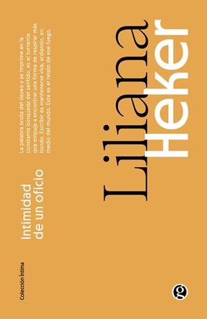 INTIMIDAD DE UN OFICIO | 9788419990624 | HEKER, LILIANA