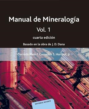 MANUAL DE MINERALOGÍA. VOLUMEN 1 | 9788429146066 | KLEIN, CORNELIS / HURLBURT, CORNELIUS S. JR