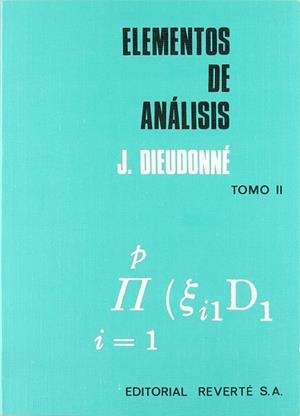 ELEMENTOS DE ANÁLISIS II | 9788429150612 | DIEUDONNÉ, JEAN