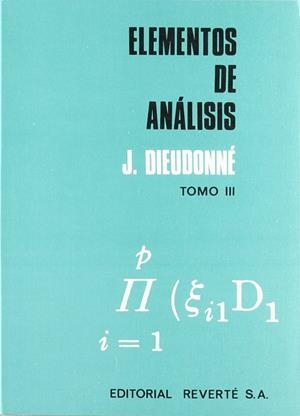 ELEMENTOS DE ANÁLISIS III | 9788429150629 | DIEUDONNÉ, JEAN