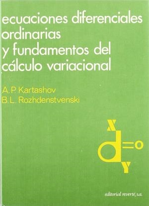 ECUACIONES DIFERENCIALES ORDINARIAS | 9788429150834 | KARTASHOV, A. P. / ROZHDENSTVENSKI, B. L.