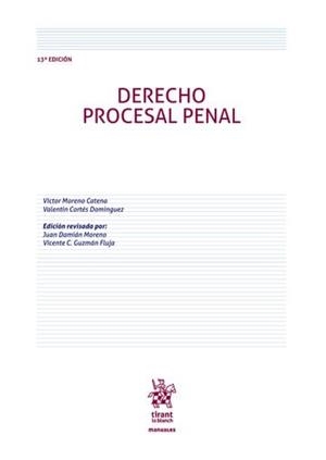 DERECHO PROCESAL PENAL | 9791370212407 | CORTES DOMINGUEZ, VALENTIN / MORENO CATENA, VICTOR