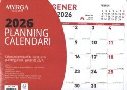 CALENDARI CLASSIC MENSUAL ESPIRAL CAT 30X24.70 | 8423647164430
