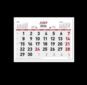 CALENDARI MENSUAL CATALÀ 43X31 2026 | 8423647169435
