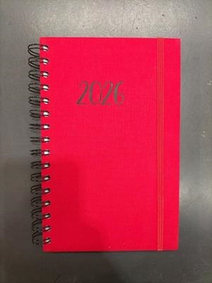 AGENDA DIA PAGINA CATALÀ VERMELLA 14.5X21 | 8423647327170