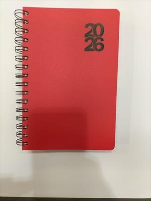 AGENDA DIA PAGINA D13 CATALÀ VERMELL DUEÑAS | 8423647329150