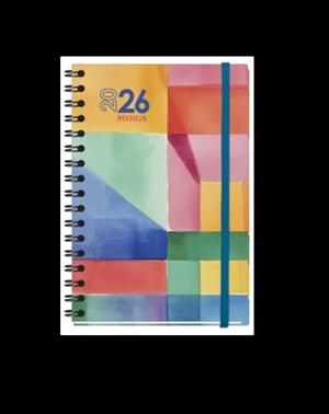 AGENDA SETMANA VISTA CAT. 14.5X21 AQUARELA | 8423647334154