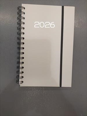 AGENDA SETMANA VISTA CAT.14.5X21 GRIS | 8423647336110