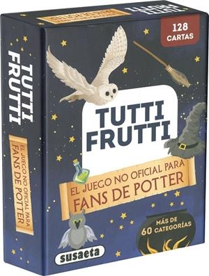 TUTTI FRUTTI. EL JUEGO NO OFICIAL PARA FANS DE POTTER | 9788410845633