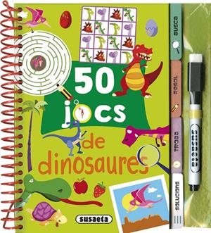 50 JOCS DE DINOSAURES | 9788410843318 | DIBUJATOR
