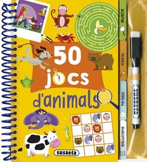 50 JOCS D'ANIMALS | 9788410843301 | DIBUJATOR