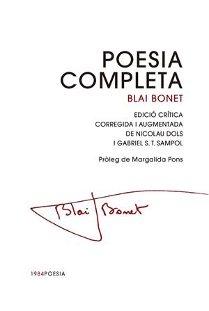 POESIA COMPLETA BLAI BONET | 9791387757144 | BONET, BLAI
