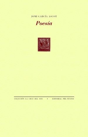 POESÍA | 9788410309791 | GARCÍA ASCOT, JOMI