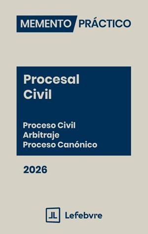 MEMENTO PRACTICO PROCESAL CIVIL 2026 | 9791387732592 | LEFEBVRE