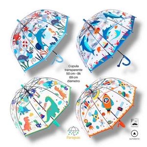 PARAIGUES INFANTIL TRANSPARENT AUTOMATIC | 8431234194333