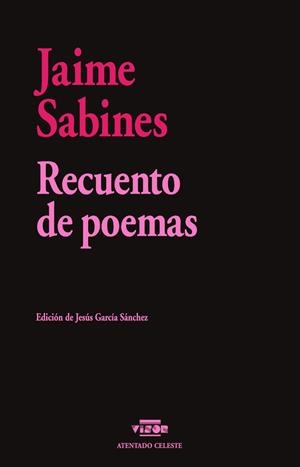 RECUENTO DE POEMAS | 9788498955460 | SABINES, JAIME