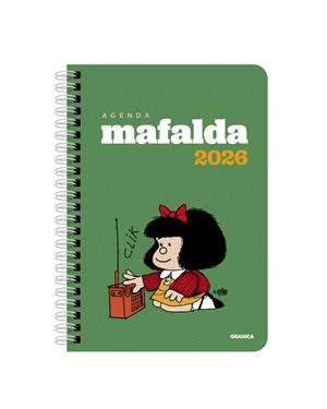 AGENDA 2026 MAFALDA ANILLADA MÓDULOS VERDE | 9786316693129 | QUINO