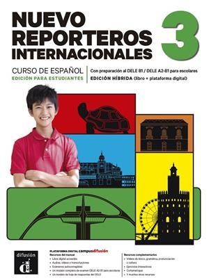 NUEVO REPORTEROS INTERNACIONALES 3 ED. HIBRIDA ESTUDIANTES | 9788411573597 | SELVAS, CRISTIAN / SERFATY, CLARA