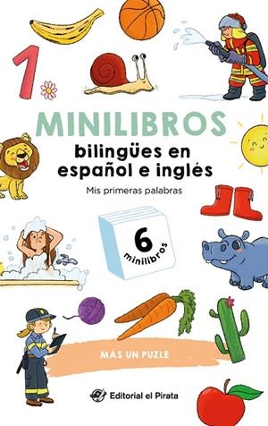 MINILIBROS BILINGÜES EN ESPAÑOL E INGLÉS | 9788419898579 | EDITORIAL EL PIRATA
