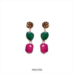 ARRECADES CORA PEDRES INOX | 44e6730x