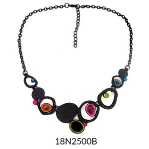 COLLAR BLACK ESMALTAT I BRILLANTS | 18n2500b