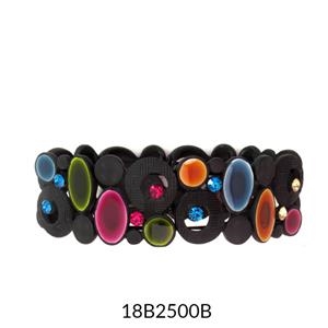 PULSERA BLACK ESMALTS I BRILLANTS | 18b2500b