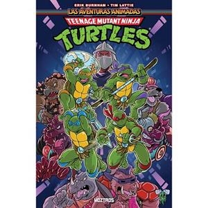 TEENAGE MUTANT NINJA TURTLES : LAS AVENTURAS ANIMADAS 01 | 9791387953027 | BURNHAM, ERIK / LATTIE, TIM