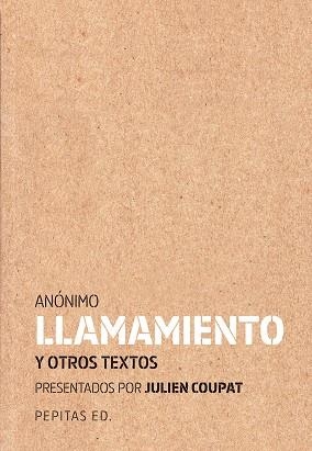 LLAMAMIENTO | 9788410476165 | ANÓNIMO