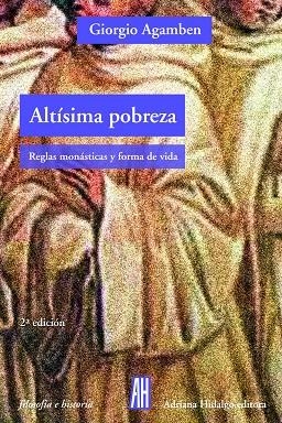 ALTÍSIMA POBREZA | 9789871923168 | AGAMBEN, GIORGIO