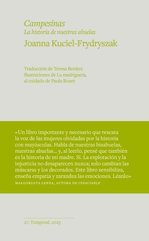 CAMPESINAS | 9788412941159 | KUCIEL-FRYDRYSZAK, JOANNA