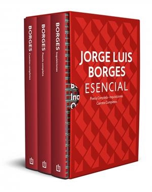 ESTUCHE JORGE LUIS BORGES ESENCIAL (POESÍA COMPLETA | CUENTOS COMPLETOS | INQUISICIONES) | 9788466382557 | BORGES, JORGE LUIS