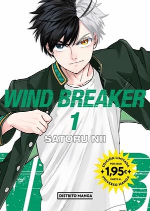 WIND BREAKER 01 (ED. UNIVERSO MANGA 1,95€) | 9788410305731 | NII, SATORU