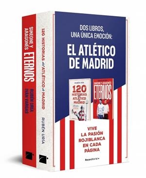 ATLÉTICO DE MADRID, EL (PACK: 120 HISTORIAS DEL ATLÉTICO DE MADRID | ETERNOS : SIMEONE Y ARAGONÉS) | 9791387629236 | URÍA (@RUBENURIA), RUBÉN/VARGAS, IVÁN