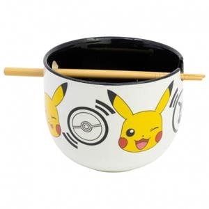 BOL RAMEN AMB BASTONETS POKEMON BLACK LOGOS | 8412497988358