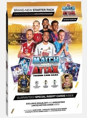 STARTER PACK CARTAS MATCH ATTAX UCL 25-26 | 5053307076914