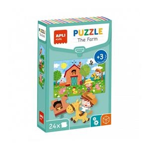 PUZLE EDUCATIVO LA GRANJA 24 PIEZAS | 8410782187462