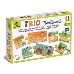 TRIO LOGIC MONTESSORI - FAMILIAS DE ANIMALES | 8057158623850