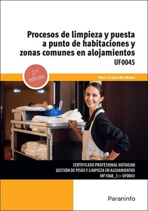 PROCESOS DE LIMPIEZA Y PUESTA A PUNTO DE HABITACIONES Y ZONAS COMUNES | 9788428376037 | MAS MUÑOZ, MARIA CARMEN