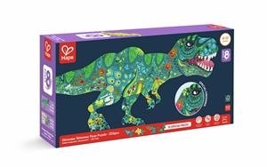 PUZZLE DE SUELO BRILLANTE DE DINOSAURIOS - 200 PZS | 6943478053564