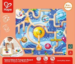 LABERINTO ESPACIAL Y TABLERO DE TANGRAM | 6943478053007