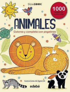 ANIMALES (1000 PEGATINAS NUMERADAS) - SLOWBOOK | 9788468376639 | GIL, ÁGATA