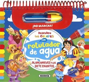 BLANCANIEVES Y LOS SIETE ENANITOS. ROTULADOR DE AGUA | 9788410843103 | EDICIONES, SUSAETA