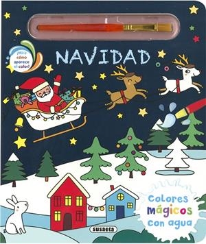 NAVIDAD. COLORES MÁGICOS CON AGUA | 9788410847859 | SUSAETA EDICIONES