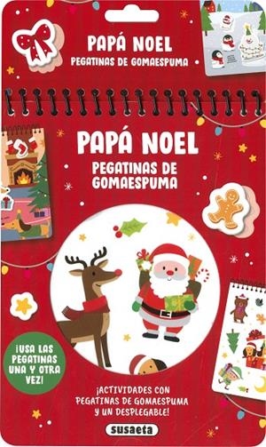 PAPA NOEL. PEGATINAS DE GOMAESPUMA | 9788410848153 | SUSAETA EDICIONES