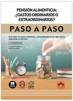 PENSION ALIMENTICIA 2ª ED GASTOS ORDINARIOS O EXTRAORDINARIO | 9791370112301 | IBERLEY, DEPARTAMENTO DE DOCUMENTACIÓN