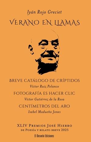 VERANO EN LLAMAS. XLIV PREMIOS JOSÉ HIERRO DE POESÍA Y RELATO BREVE 2025 | 9791387799229 | ROJO GRECIET, IYÁN