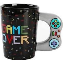 TASSA CERAMICA LETS PLAY GAME OVER | 8057711468454