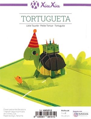 POSTAL XIU XIU TORTUGUETA | 8436561581610