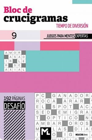 BLOC DE CRUCIGRAMAS DESAFÍO 09 | 9789493361430